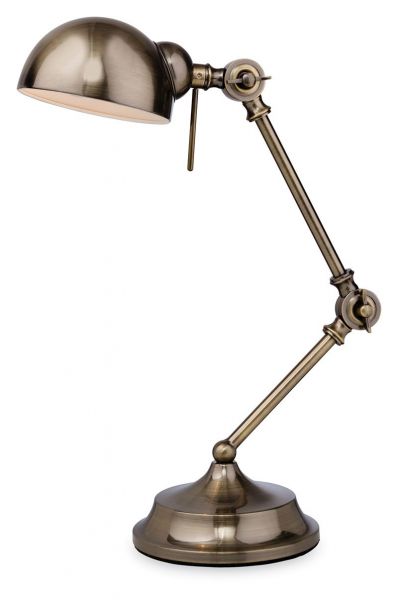 Firstlight Beau Table Lamp In Antique, Sheffield Table Lamp