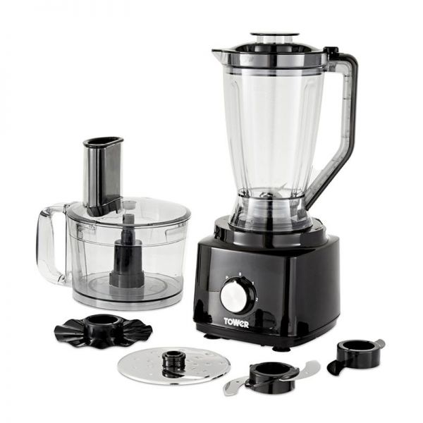 Tower 750W Food Processor and Blender with 2L Mixing Bow