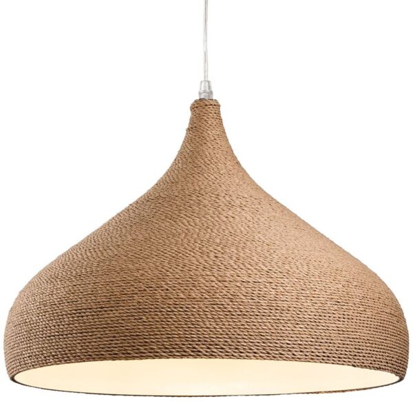 Firstlight Coast Pendant in Brown Rope