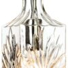 Firstlight Decanter 1 Light Pendant in Chrome with Clear Decorative Glass