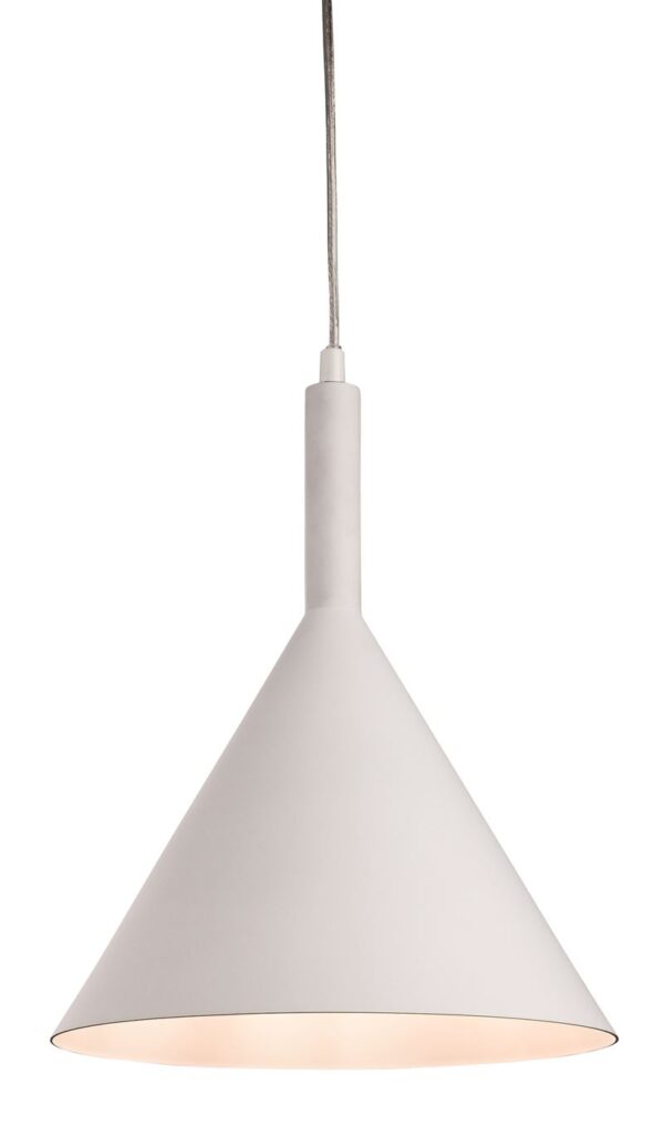 Firstlight Everest Pendant in White with White Inside