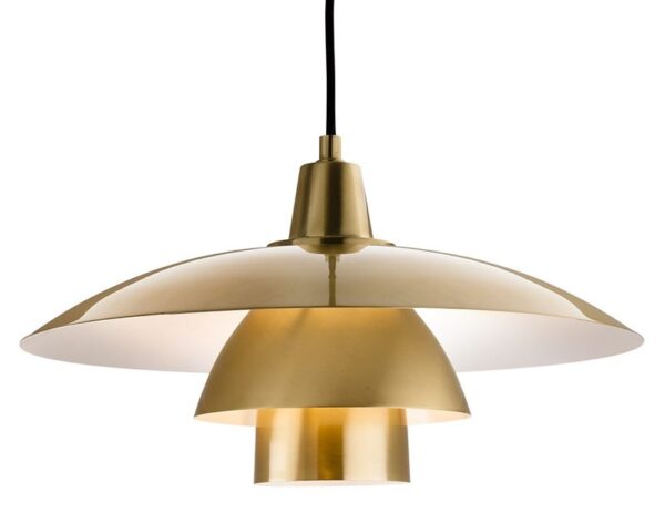 Firstlight Olsen Pendant in Brushed Brass