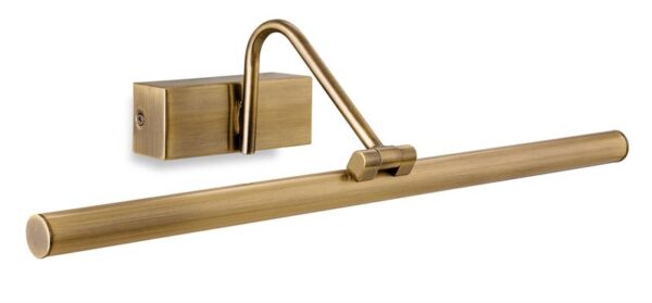 Firstlight LED Picture Light - 8w in Antique Brass