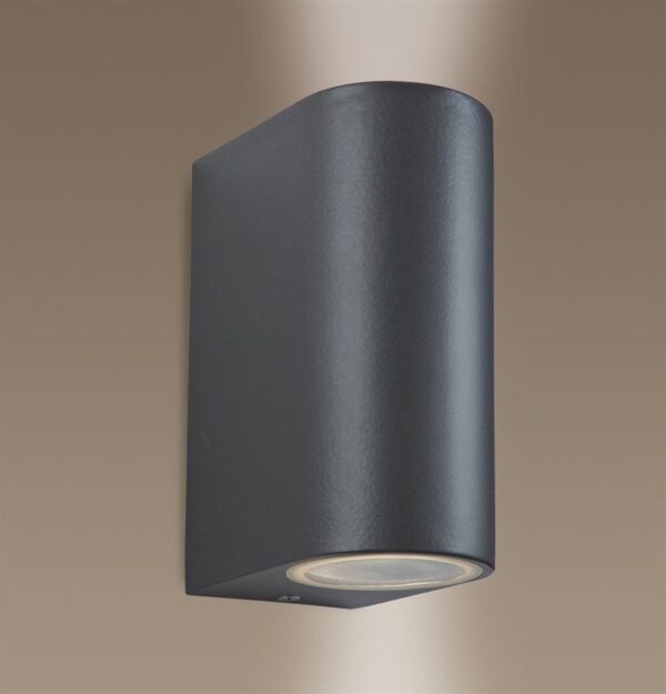 Firstlight Scenic 2 Light Wall in Gun Metal