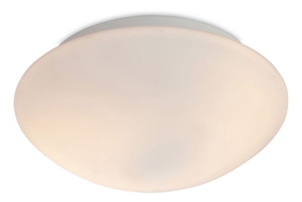 Firstlight Vento Flush Ceiling Fitting in Opal Glass