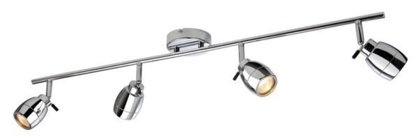 Firstlight Marine 4 Light Bar in Chrome