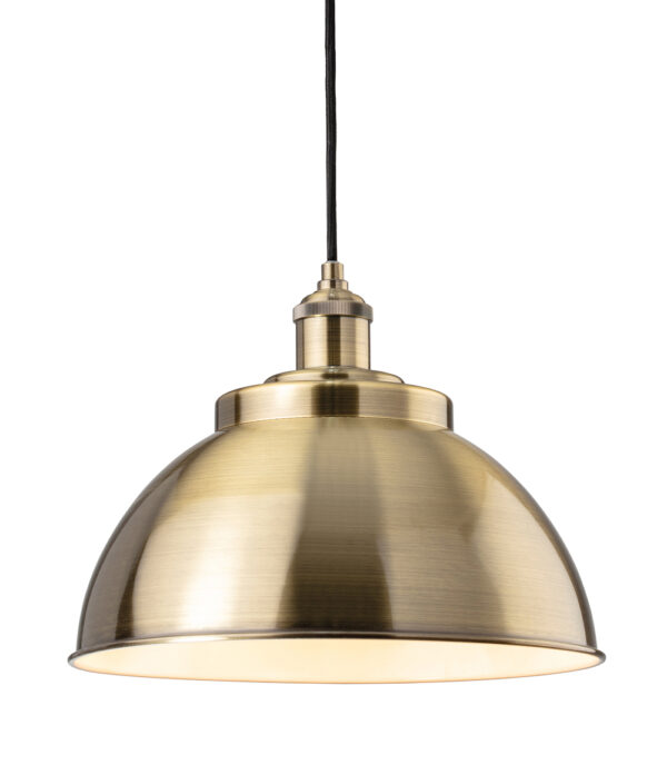 Firstlight Genoa Pendant in Antique Brass
