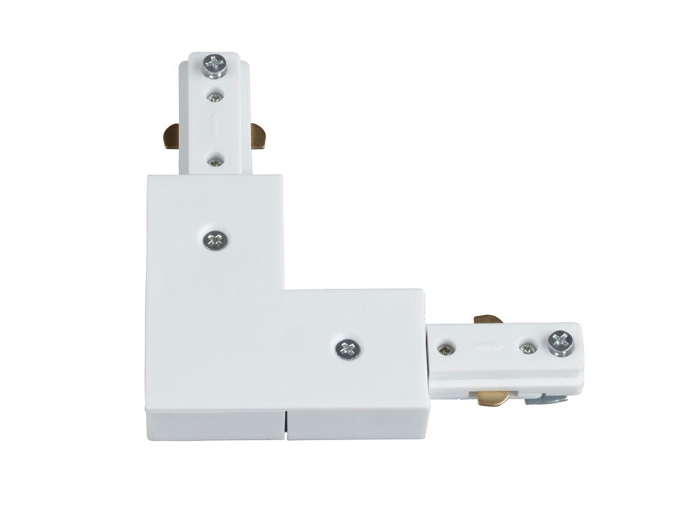 Firstlight Max Track - L Connector in White
