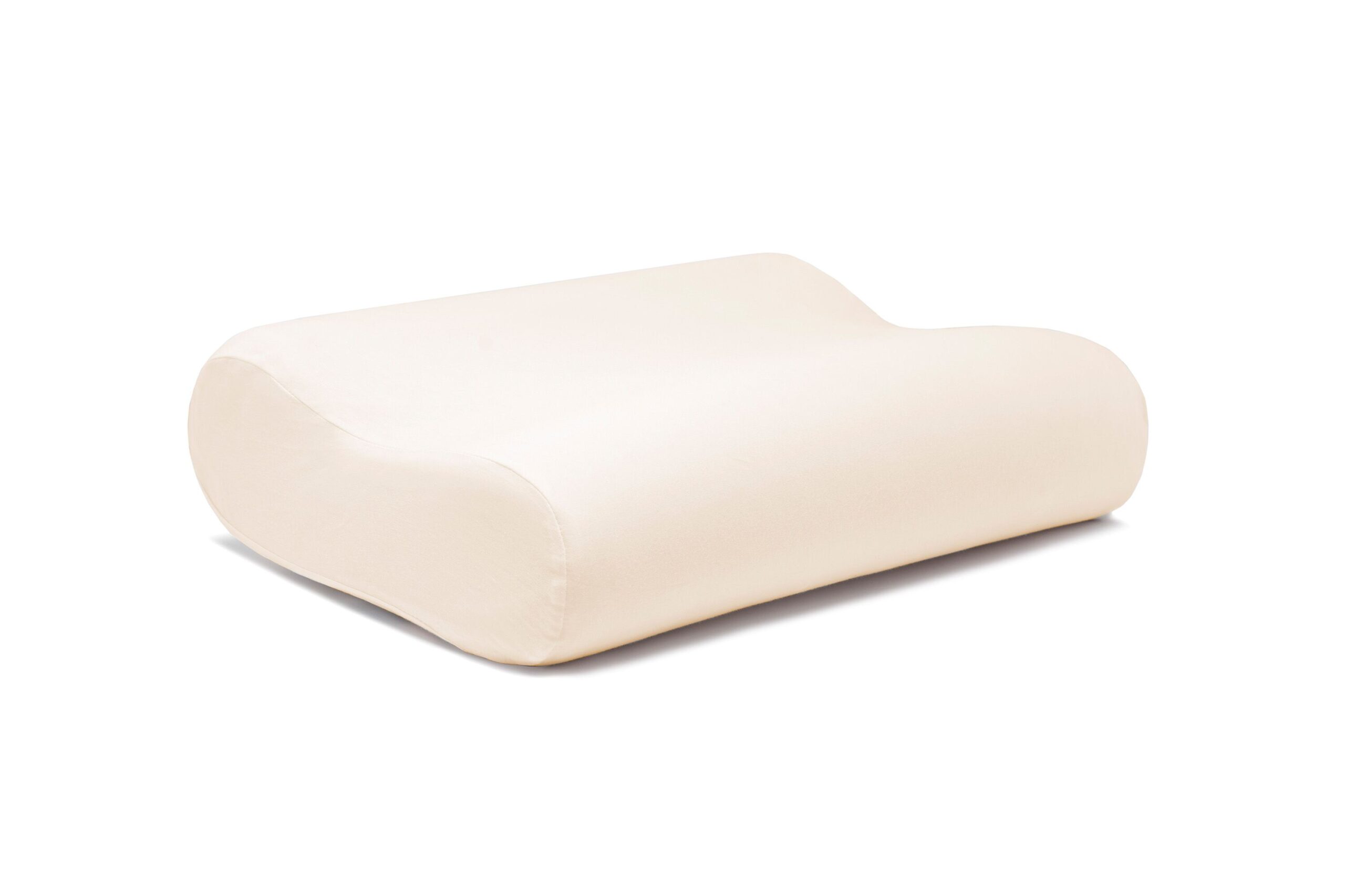 Belledorm Jersey Cotton Contour Pillowcase Pair Ivory 51cm x 31 cm