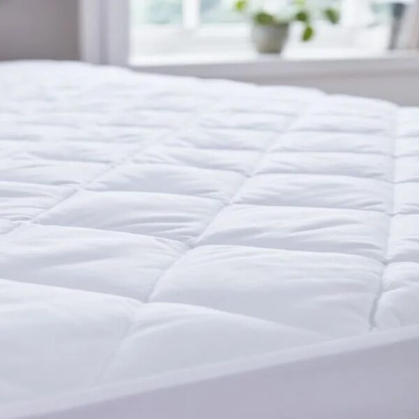 Martex Eco Pure Recycled Microfibre Mattress Protector White-0