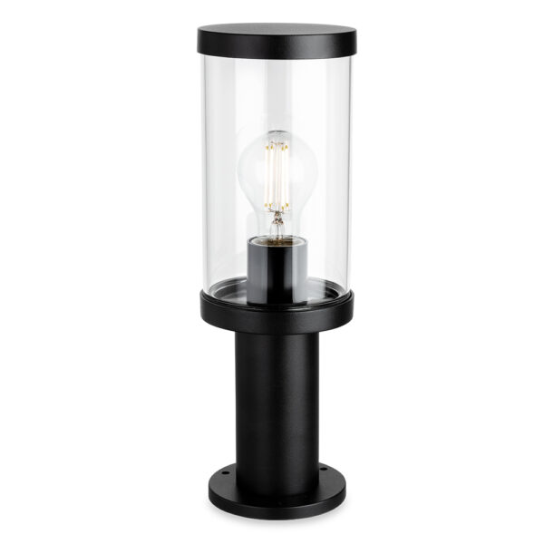 Firstlight Lucas Pillar - Black - IP44