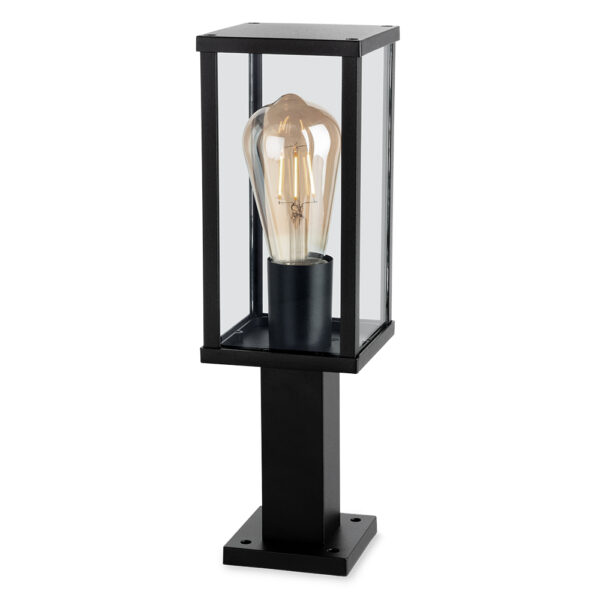 Firstlight Dakota Pillar - Black - IP44