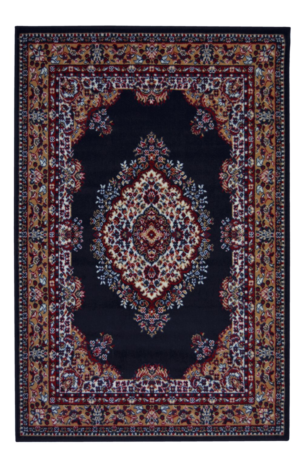 Maestro Traditional Navy Rug
