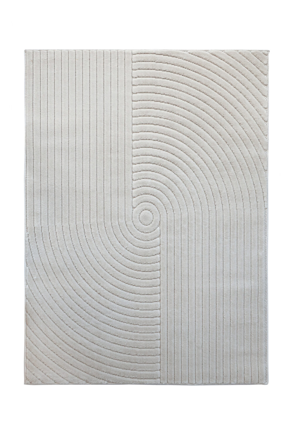 Malmo Knot White Rug