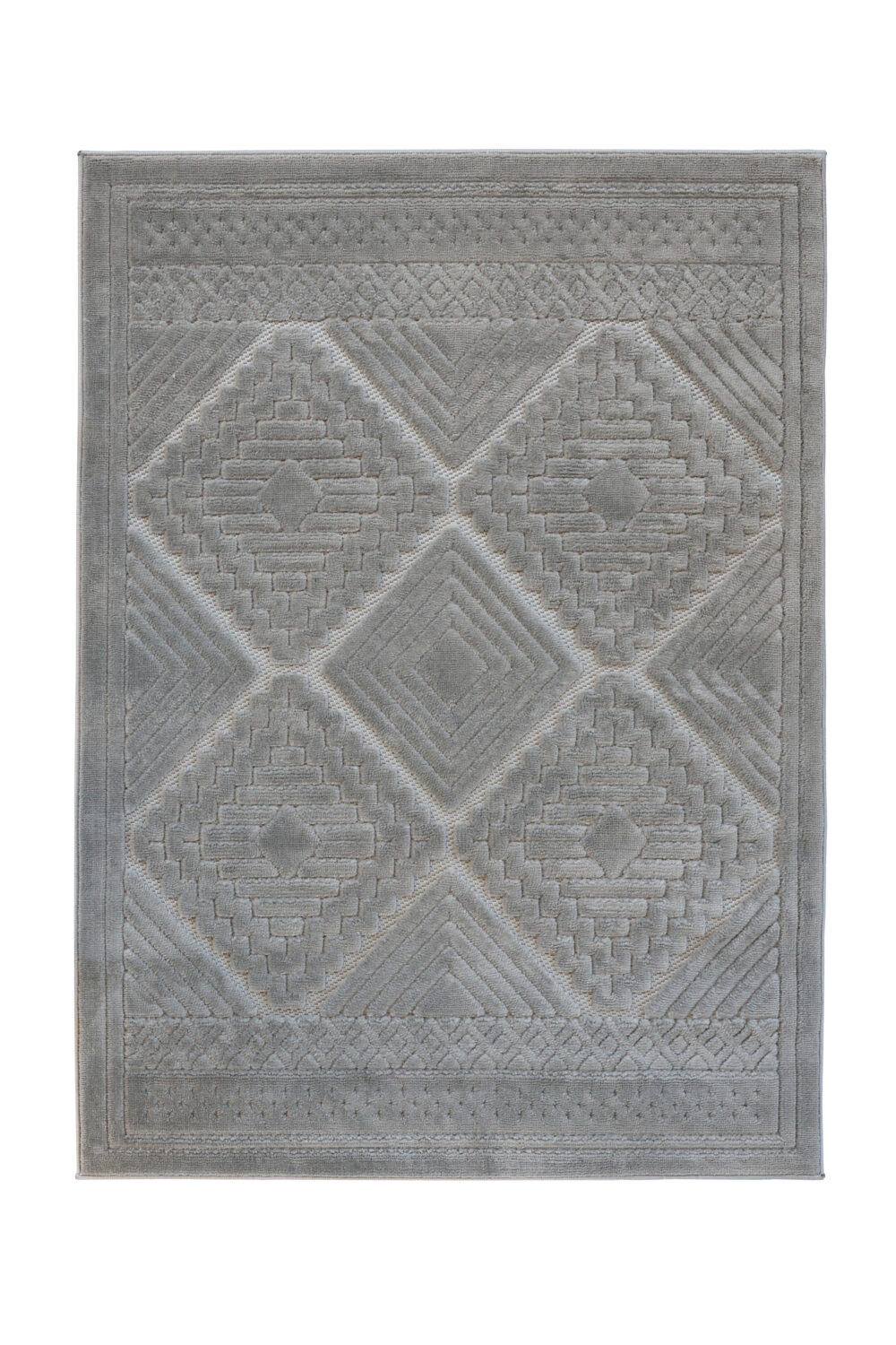 Malmo Tribal Grey Rug