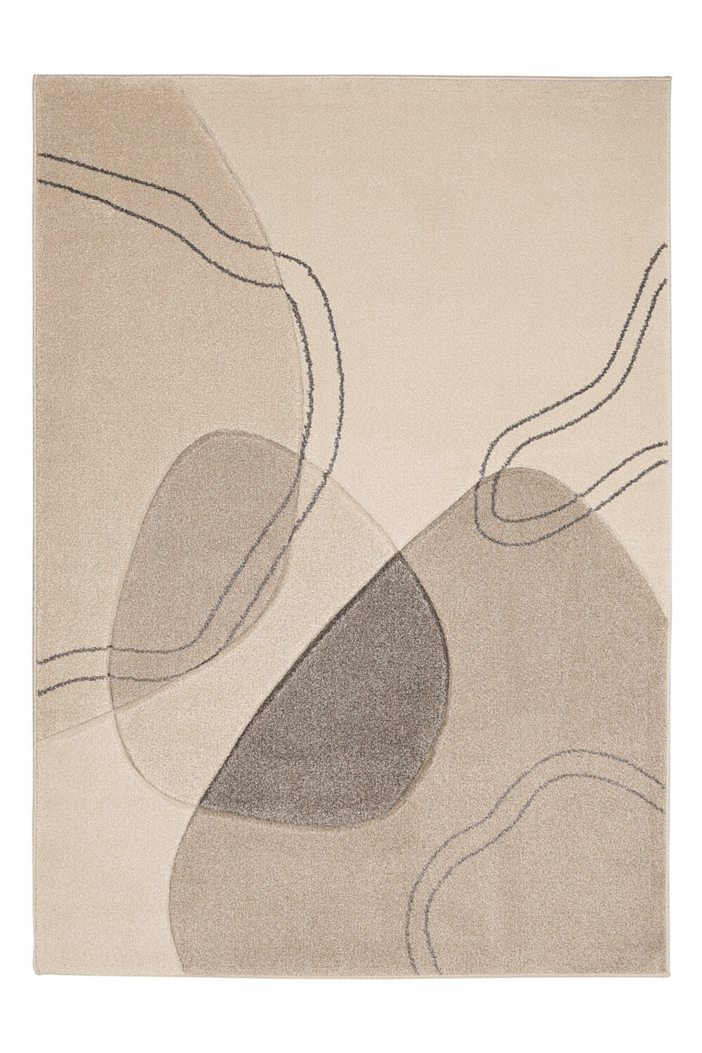 Newport Abstract Natural Rug