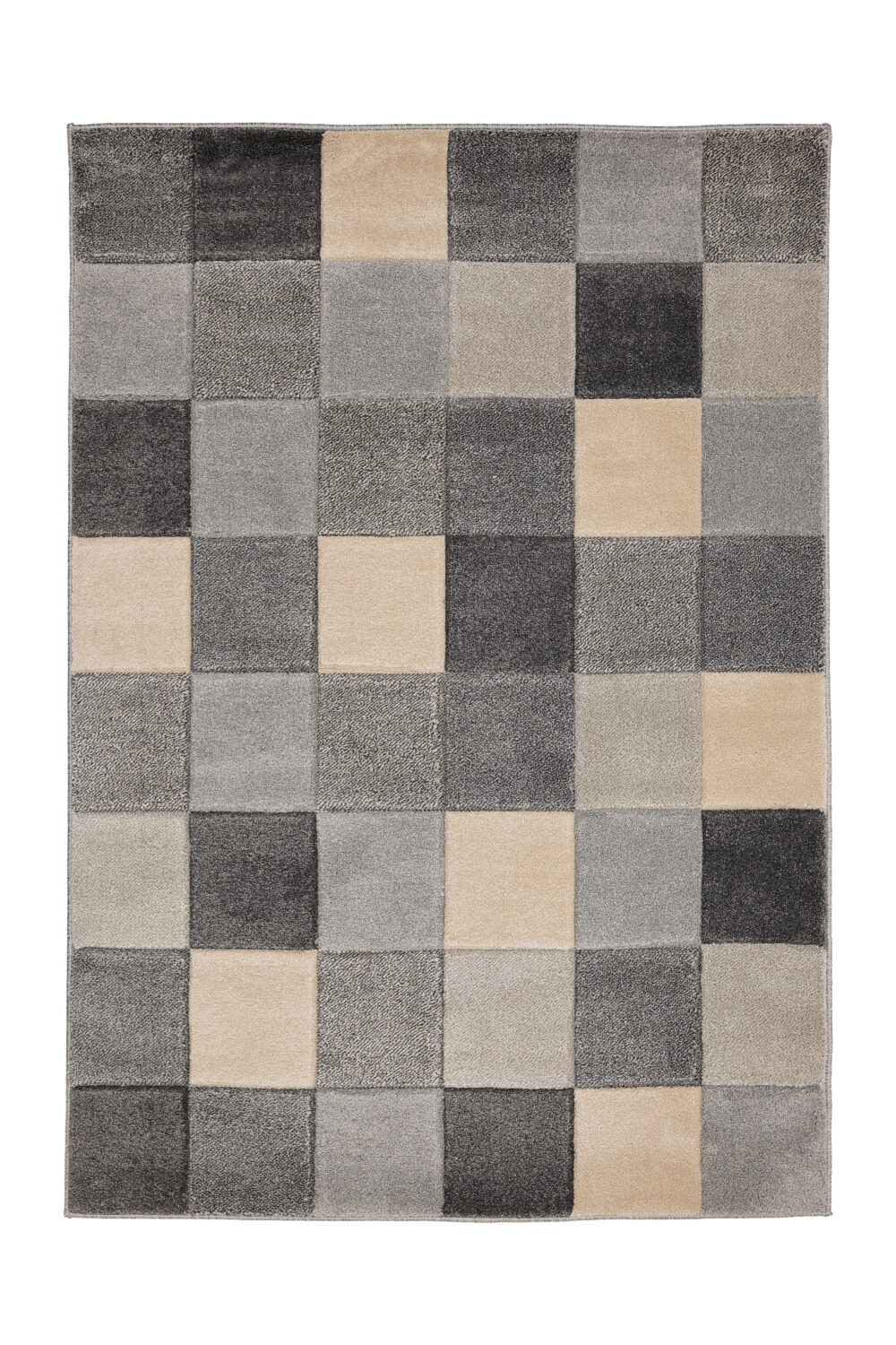 Newport Blocks Grey Rug