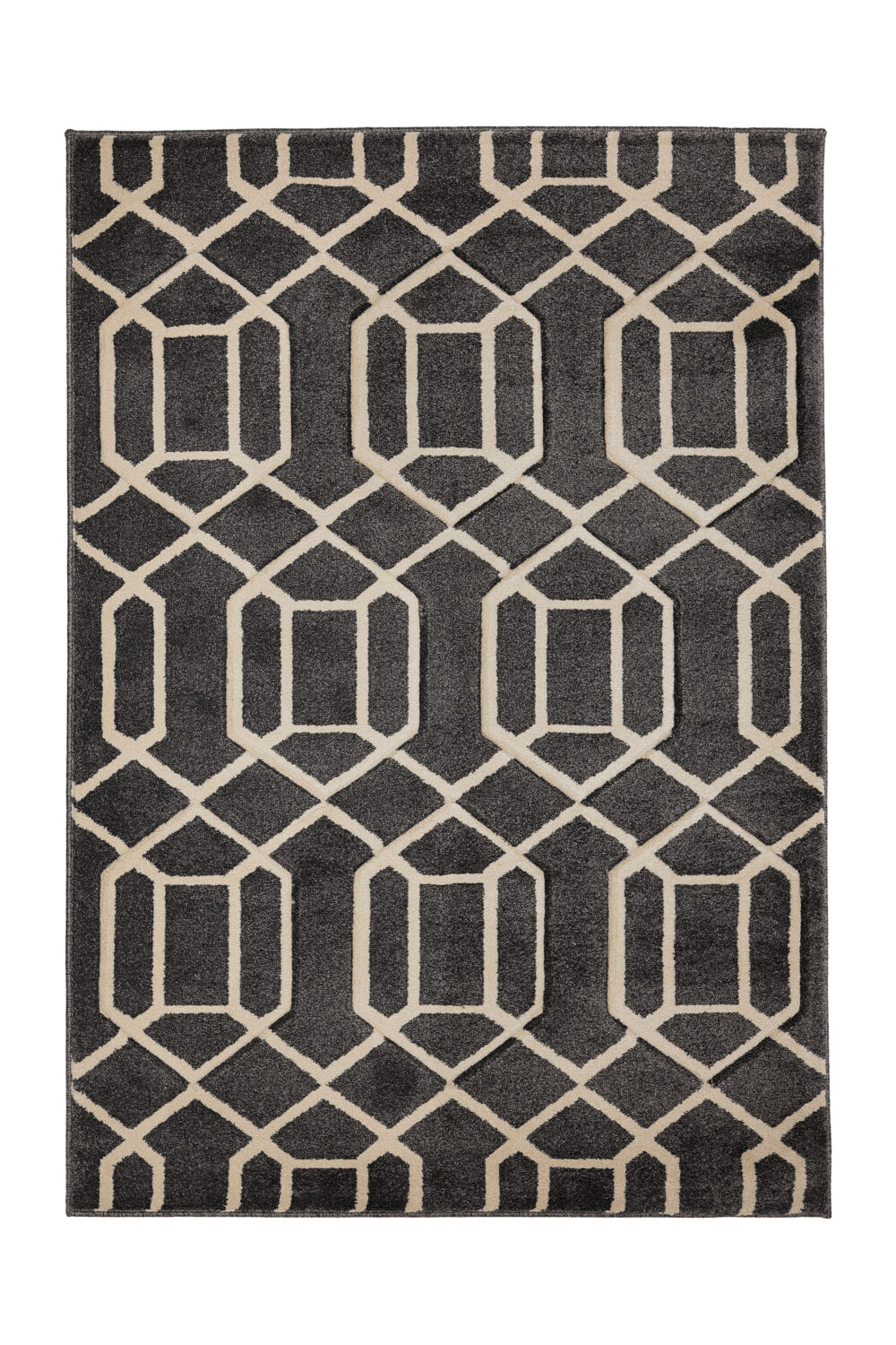 Newport Lattice Grey Rug