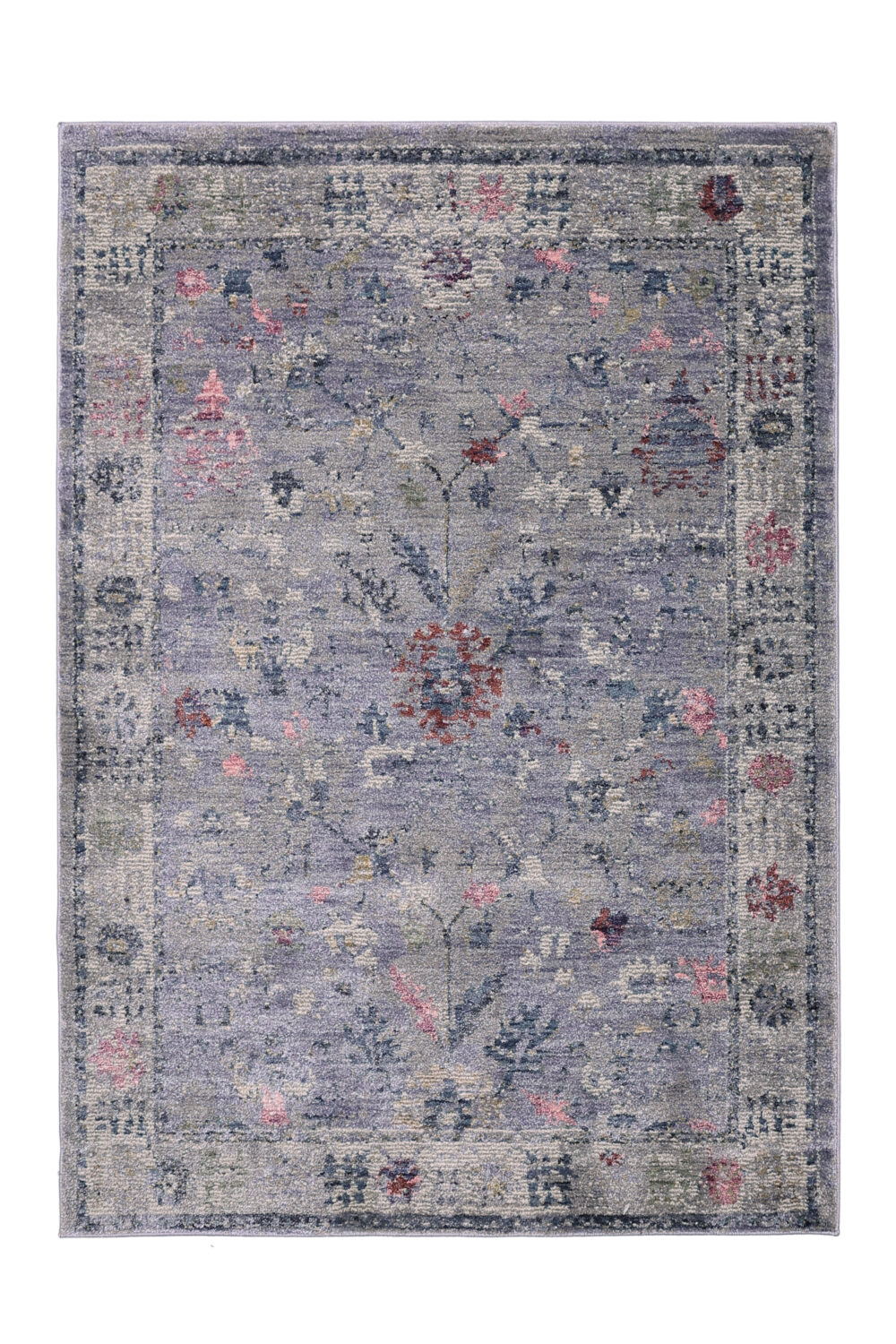 Orner Traditional Grey Rug