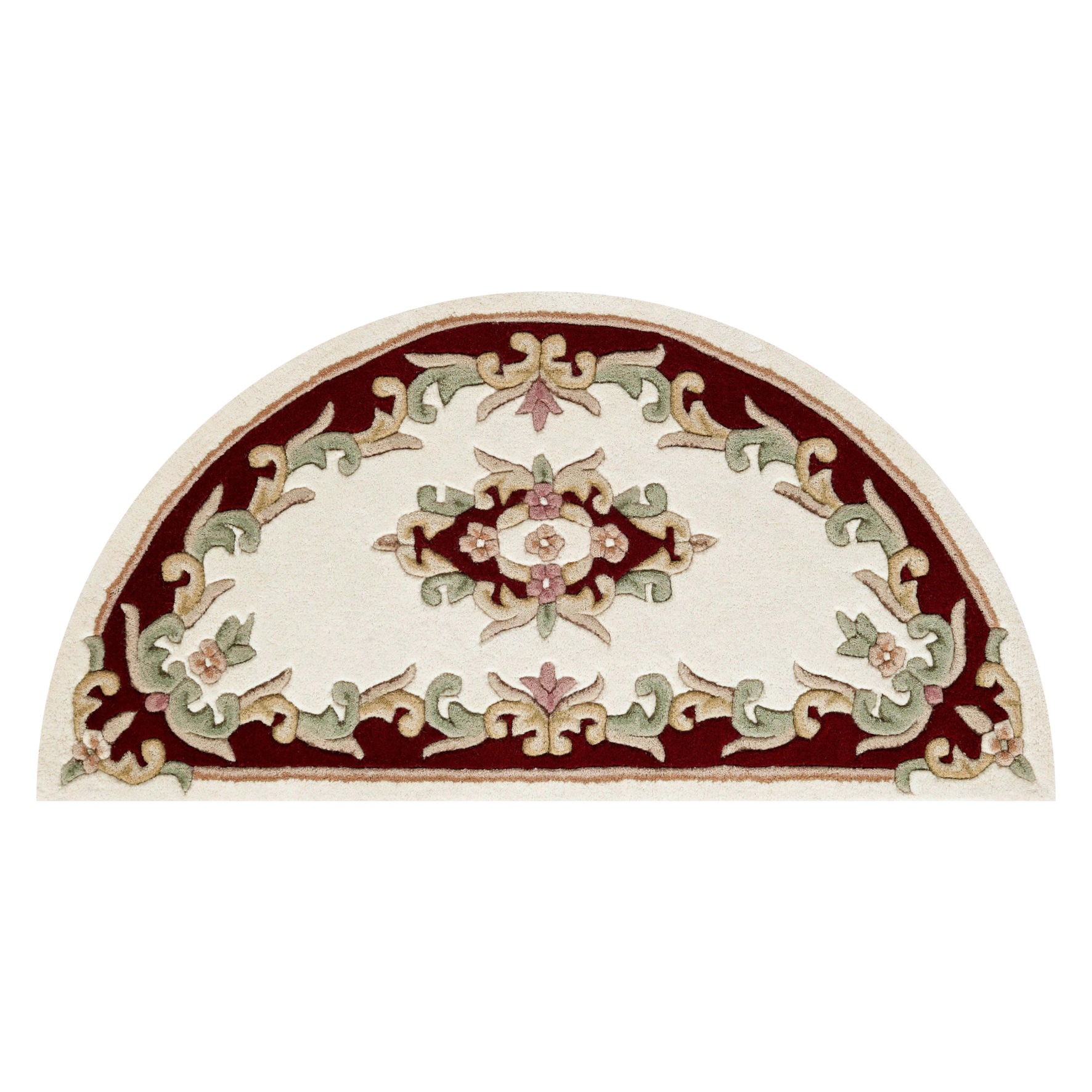 Royal Cream/Red (Half Moon) Rug – Atkinsons Independent Department Store