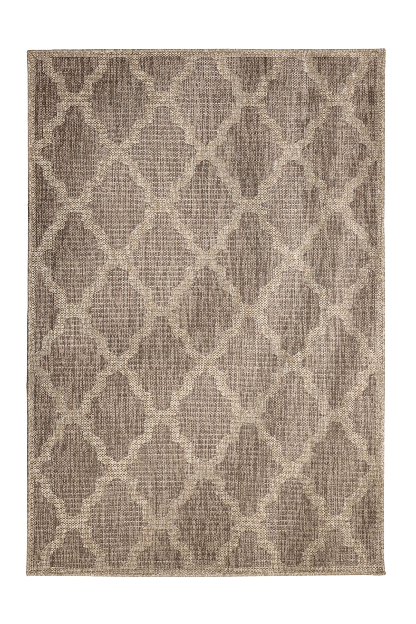 Flat Ralsie Rug Flatweave Gel Trellis Latte Rug – Atkinsons Independent Department Store