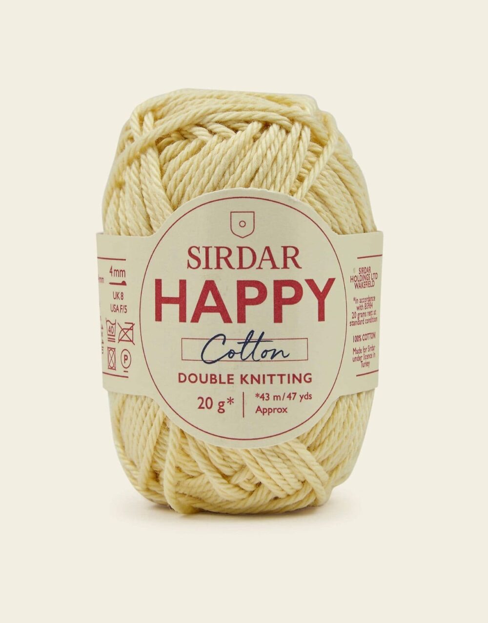 Sirdar happy cotton lemonade