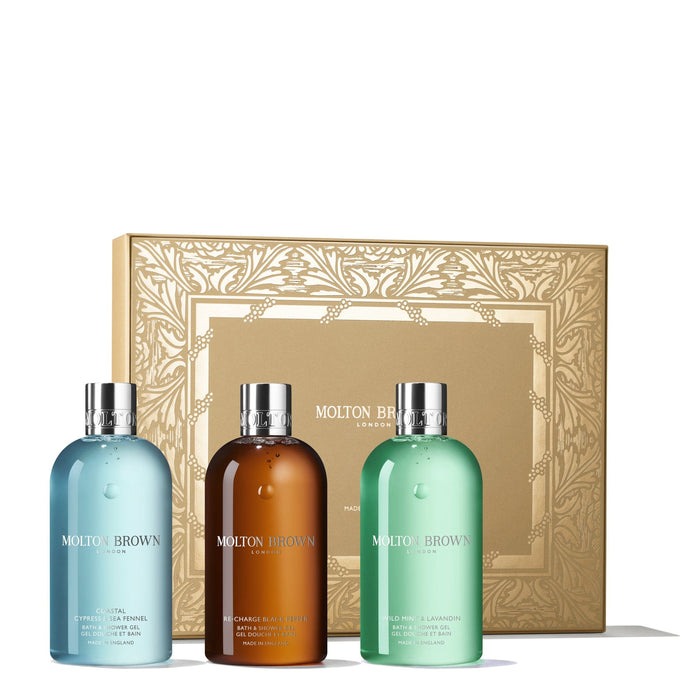 Molton brown woody aromatic body care gift set