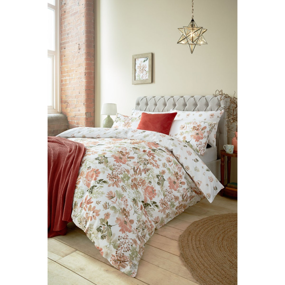 Lewcombe terracotta bedset laura ashley