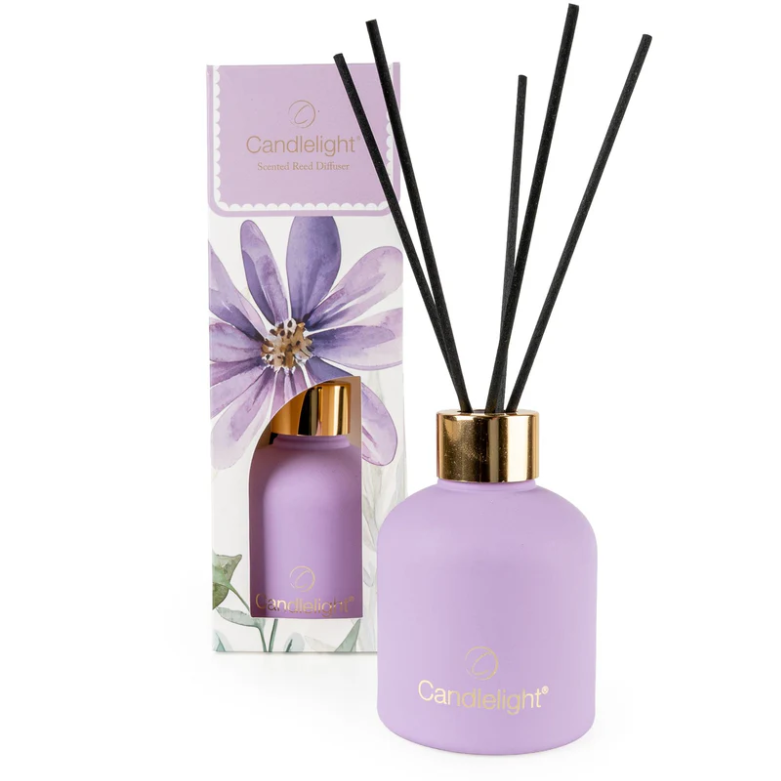 Candlelight Products 100Ml Reed Diffuser Purple Flowers With
