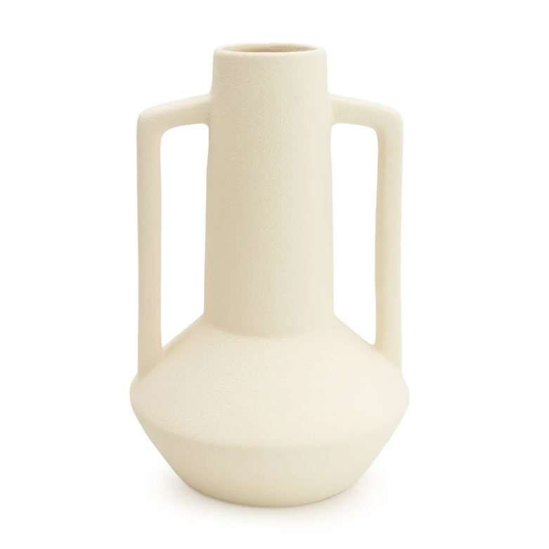 Candlelight Products 25Cm Bottle Vase With Handles Terracot
