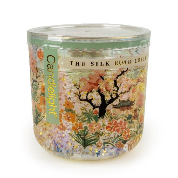 Candlelight Products Led Glitter Candle The Silk Collection