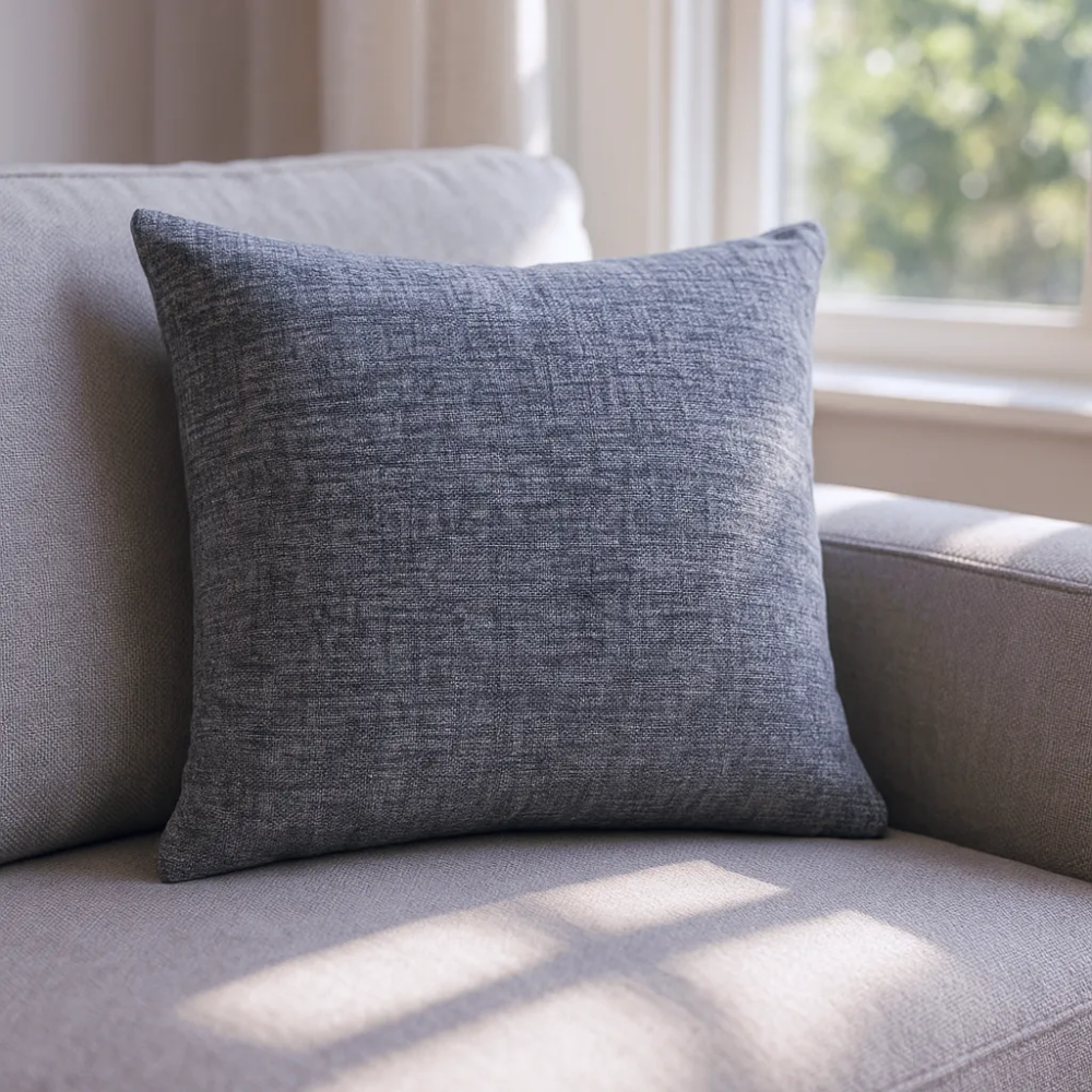Gordon John Avon Charcoal Cushion Cover 45Cm X 45Cm
