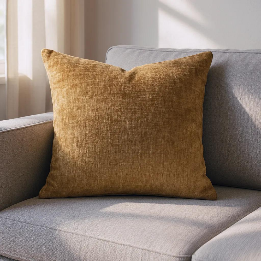 Gordon John Belmont Gold Cushion Cover 50Cm X 50Cm