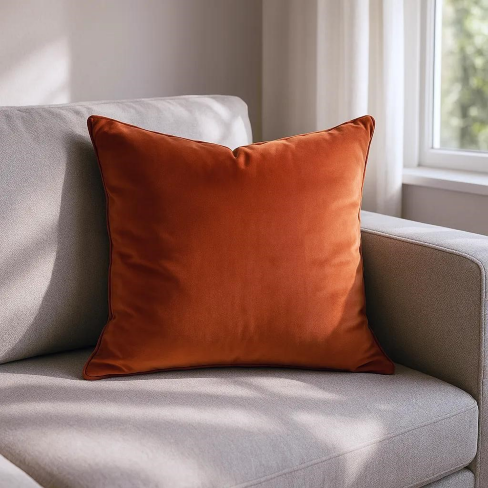 Gordon John Berkshire Coral Polyester Filled Cushion 55Cm X 55Cm