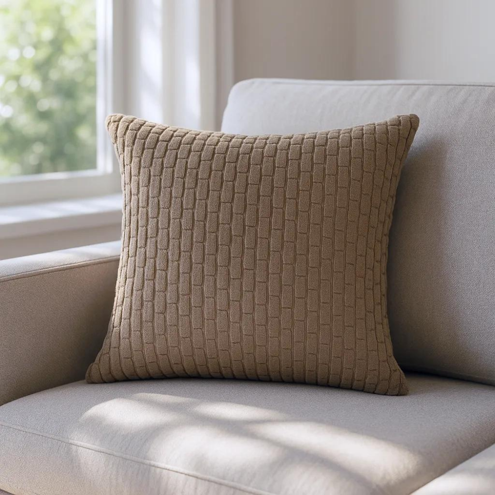 Gordon John Dorset Mink Polyester Filled Cushion 45Cm X 45Cm