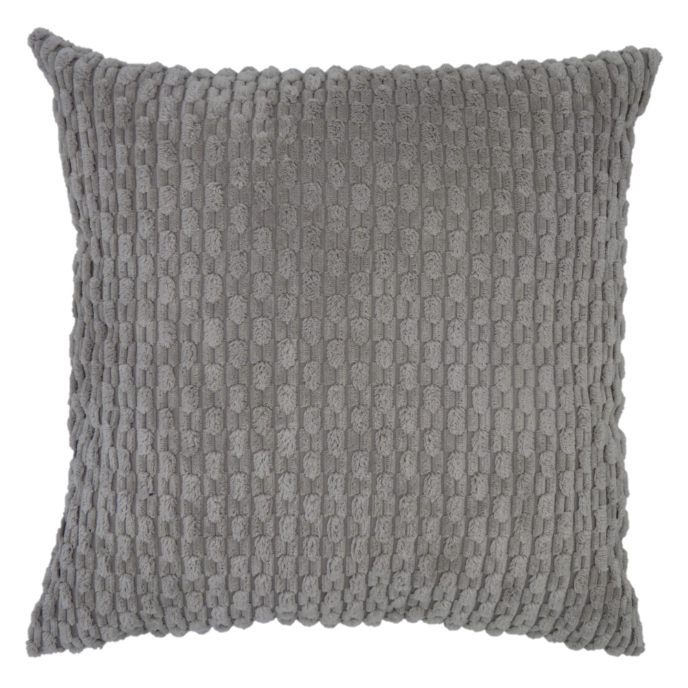 Gordon John Dorset Silver Polyester Filled Cushion 45Cm X 45Cm