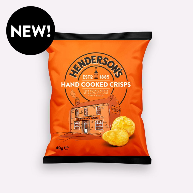 Hendersons Henderson'S Relish Hand Cooked Crisps 40G