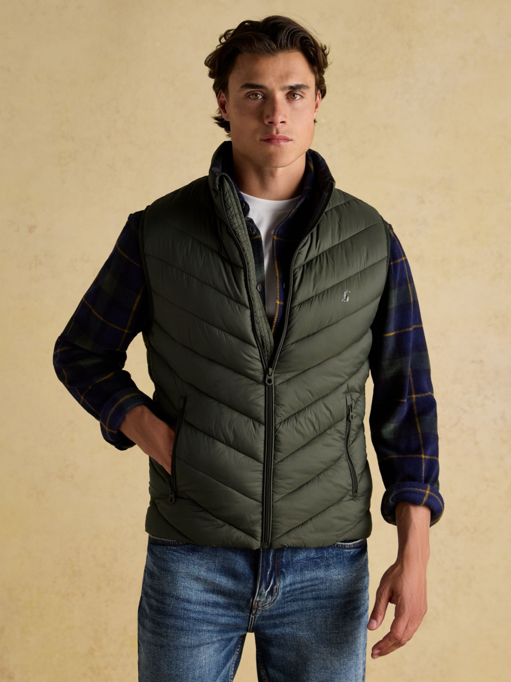 Joules Garrett Gilet Green