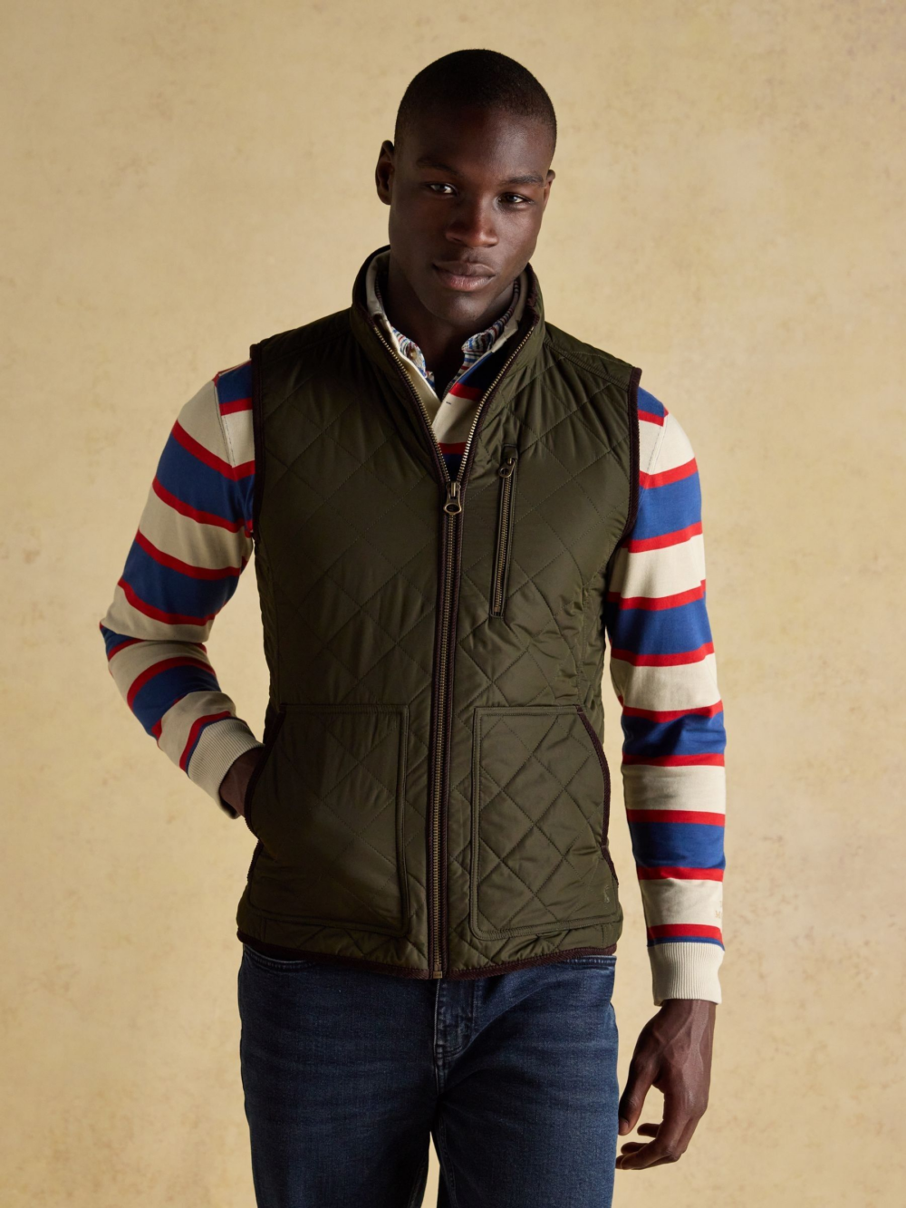 Joules Maynard Gilet Green