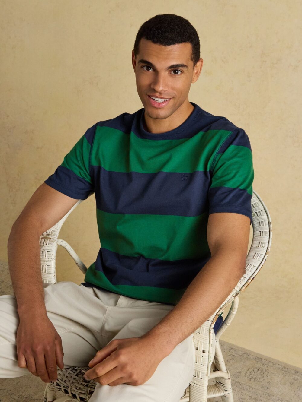 Joules club green navy