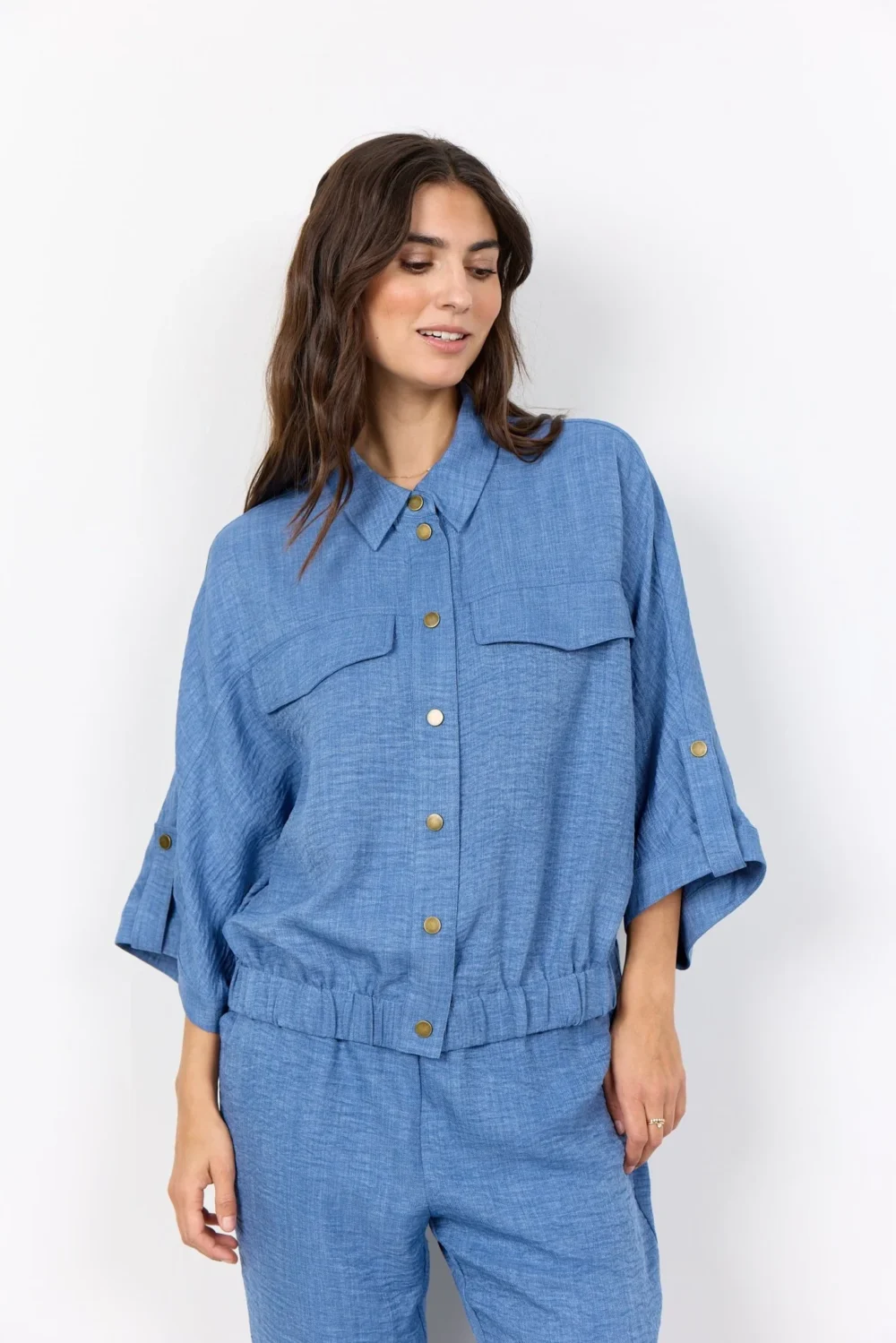 Soya conceptsoya concept charissa 1 jacketcoats jacketsblue water clothing