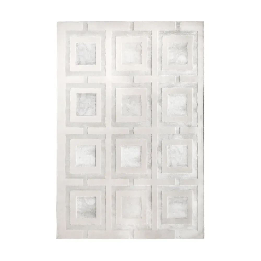 Atelier Squares Ivory Rug