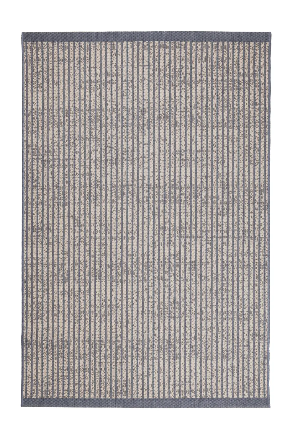County Hatch Navy Rug