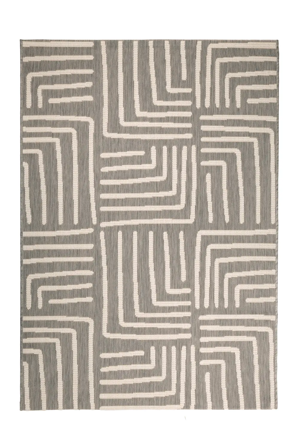 County Patches Grey Rug