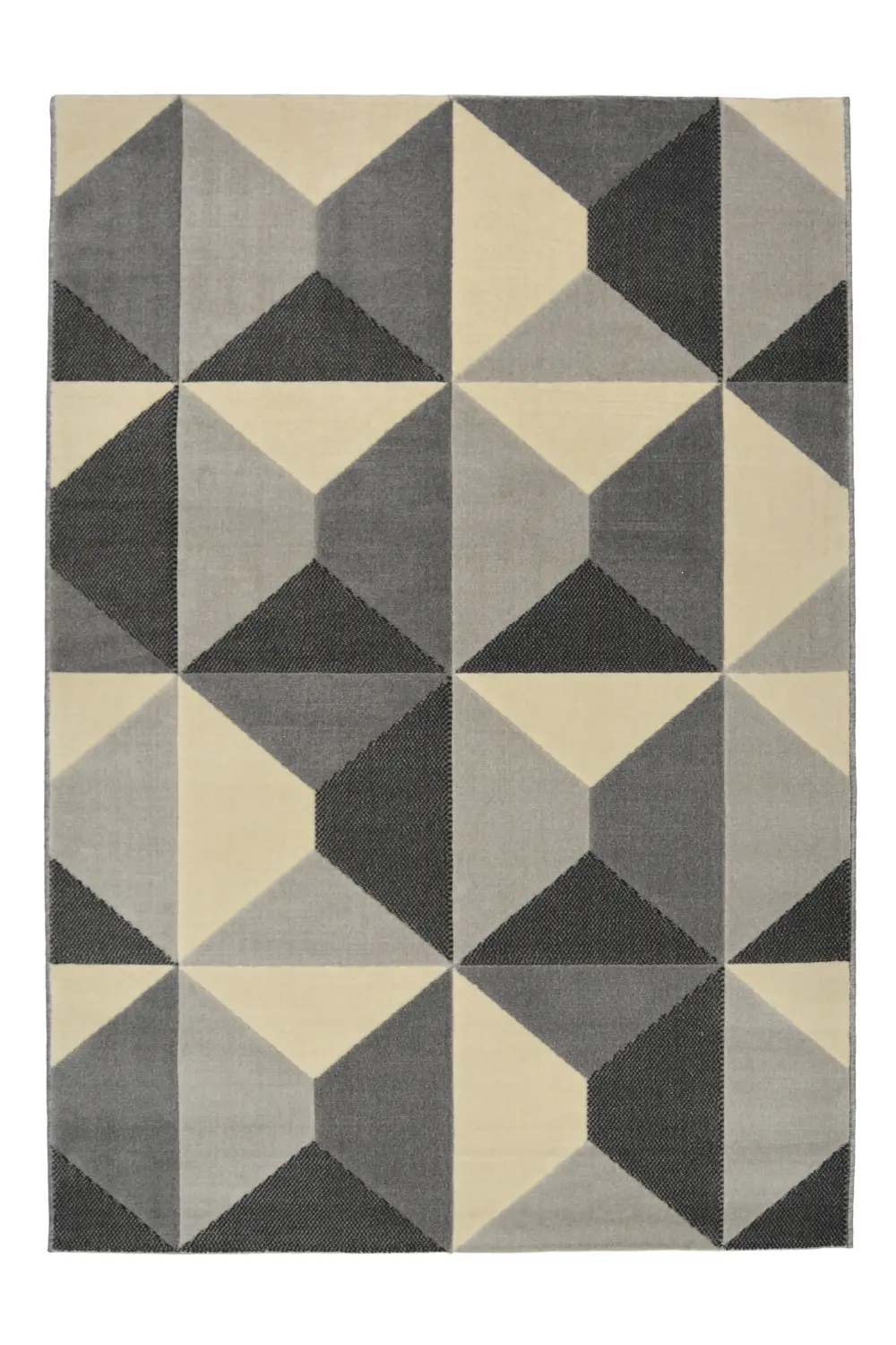 Creation Quadrant Grey Rug