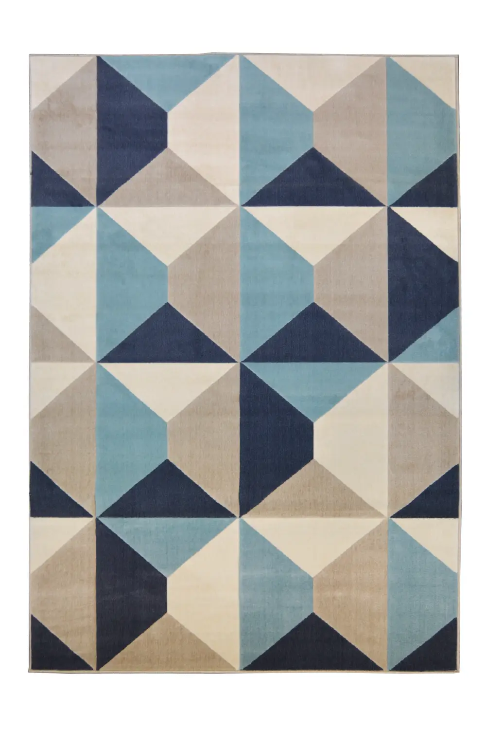 Creation Quadrant Teal Rug