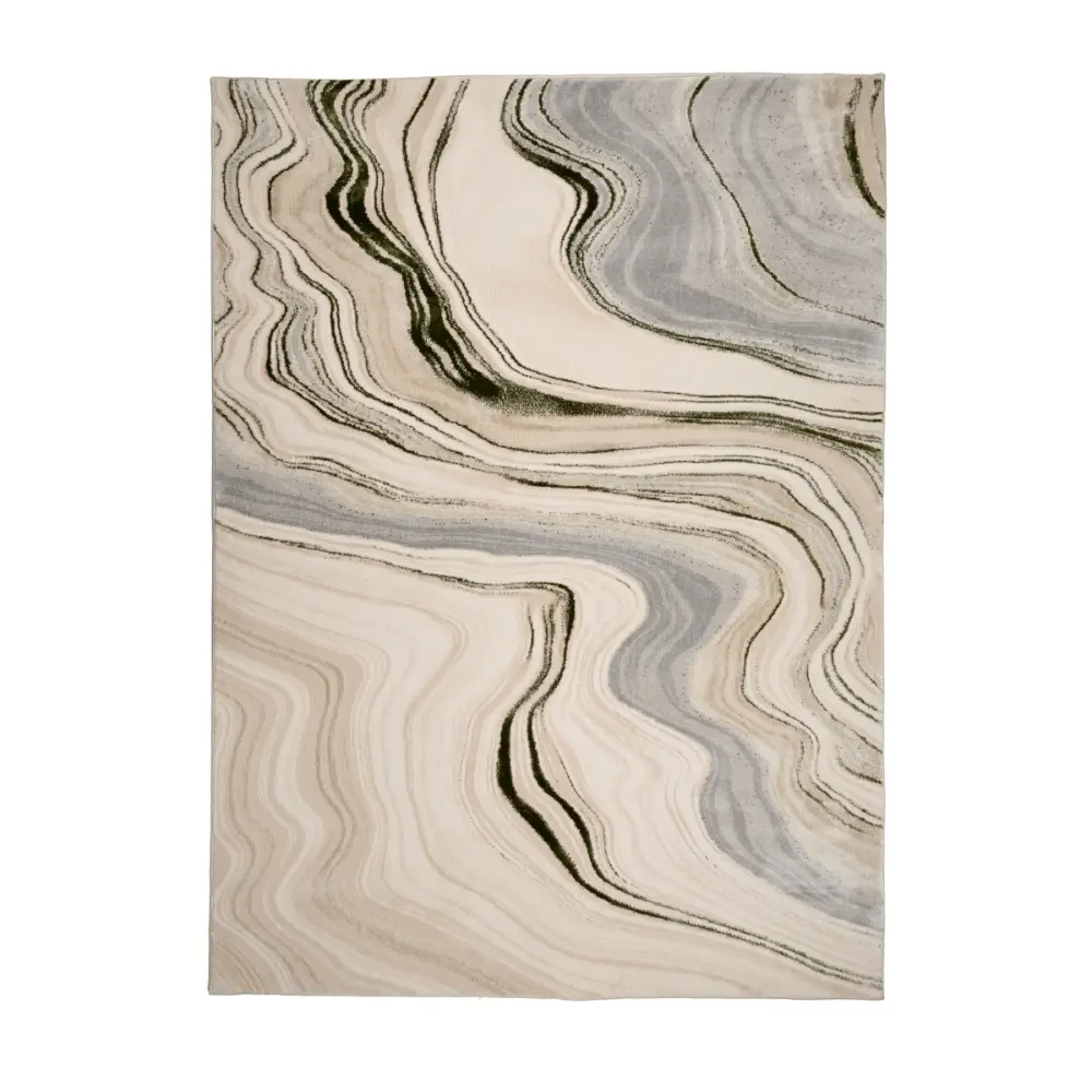 Dusk Watercolour Green Rug