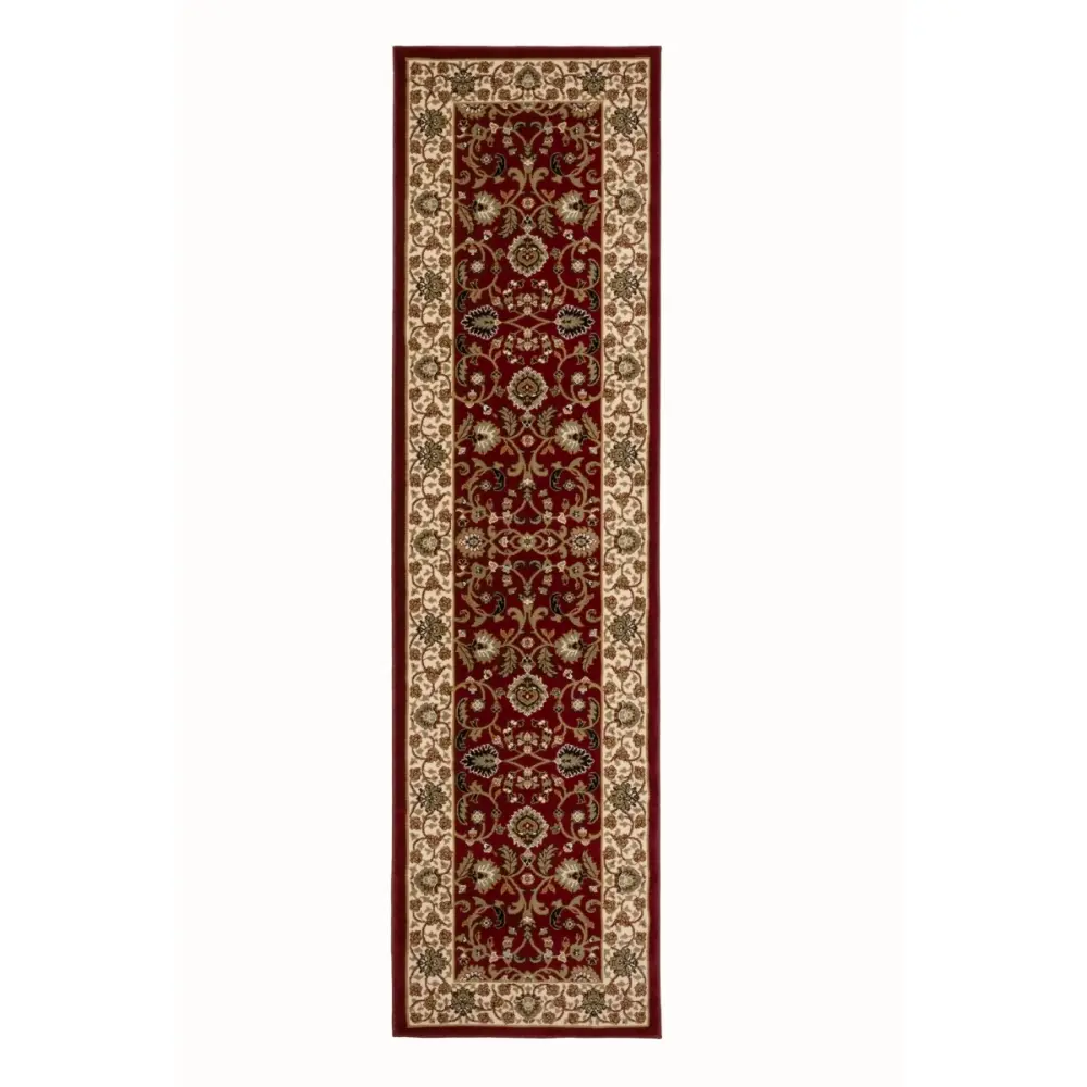 Kellan Floral Red Runner Rug