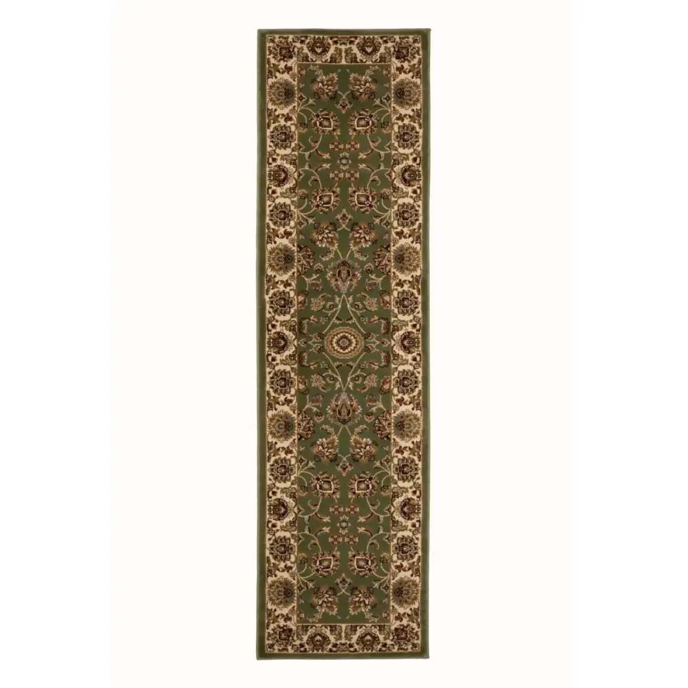 Kellan Keshan Green Runner Rug