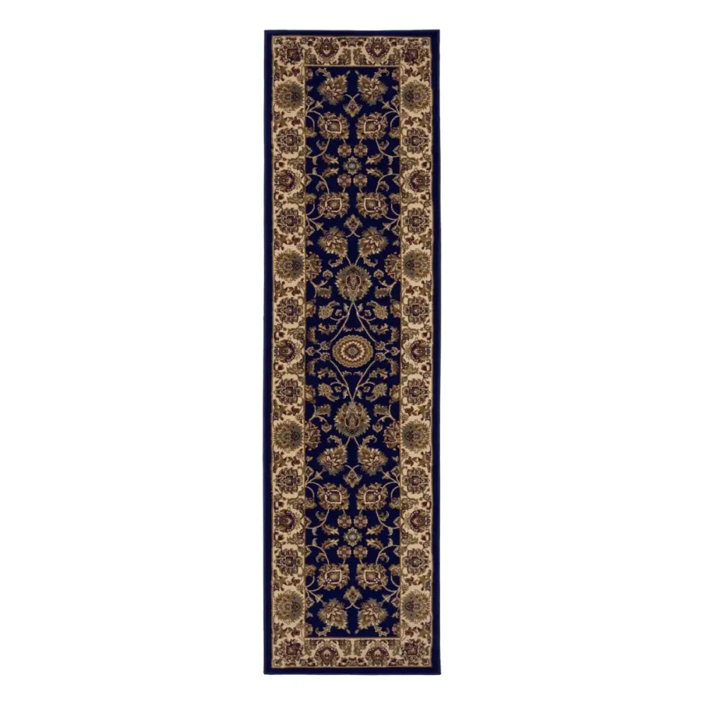 Kellan Keshan Navy Runner Rug